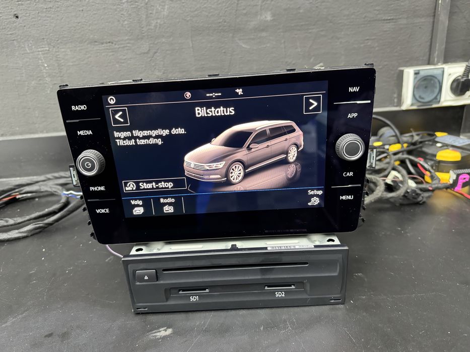 Navigatie Originala MIB 2 media  + Display Passat B8 Golf 7