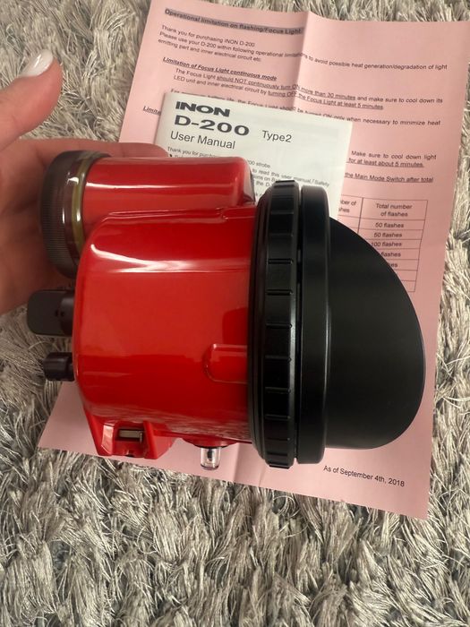 Подводен стробоскоп Inon D-200 type 2