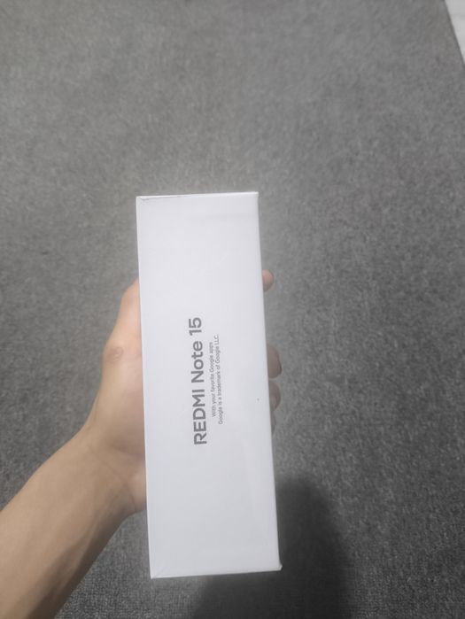 Redmi note 15 1 yil kafolat
