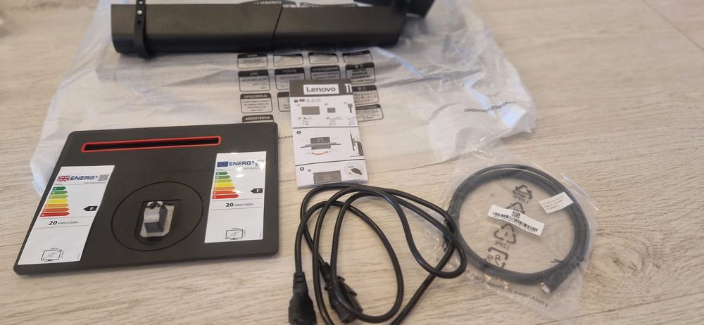 Lenovo ThinkVision P24h-20 24” IPS QHD 2K 60Hz USB-C Monitor