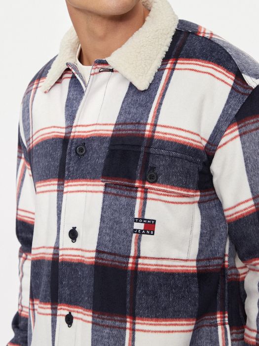 Tommy Hilfiger Tommy Jeans Sherpa Overshirt ОРИГИНАЛНО мъжко яке - L