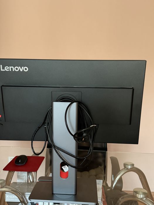 Monitor Lenovo ThinkVision 23.8", Full HD 1920x1080, Negru, 120 Hz