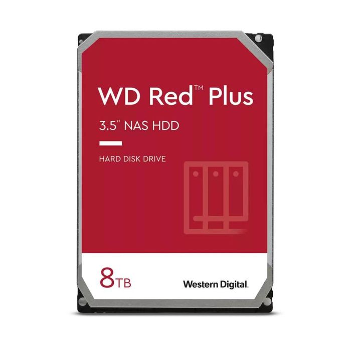 HDD Western Digital WD RED 8TB 2 шт