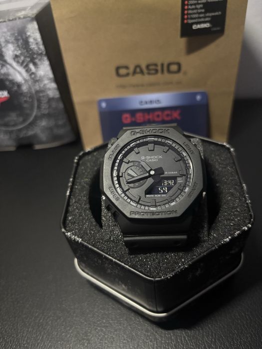 Casio G-Shock ga-2100 black