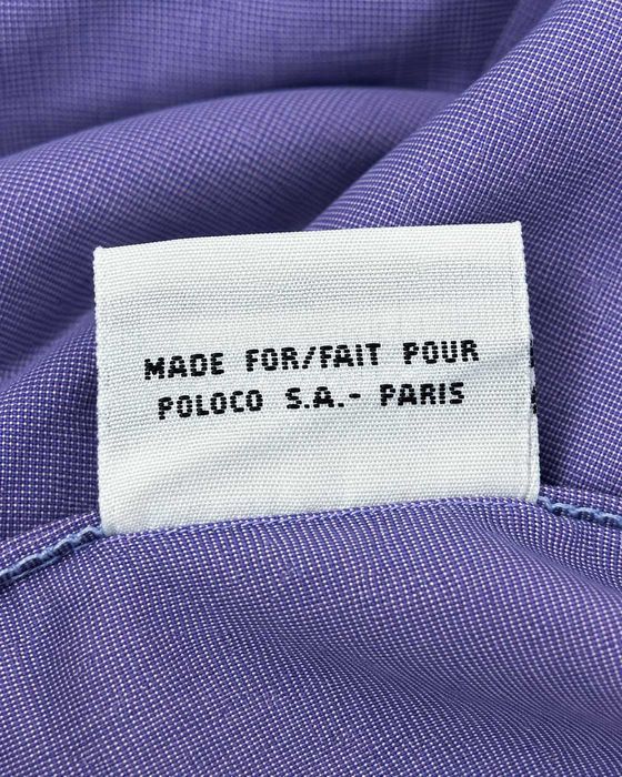 Cămașă Polo Ralph Lauren Blake bărbați, 100% bumbac, mov lila – Mărimea M