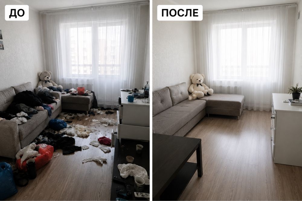 Уборка в Усть-Каменогорске