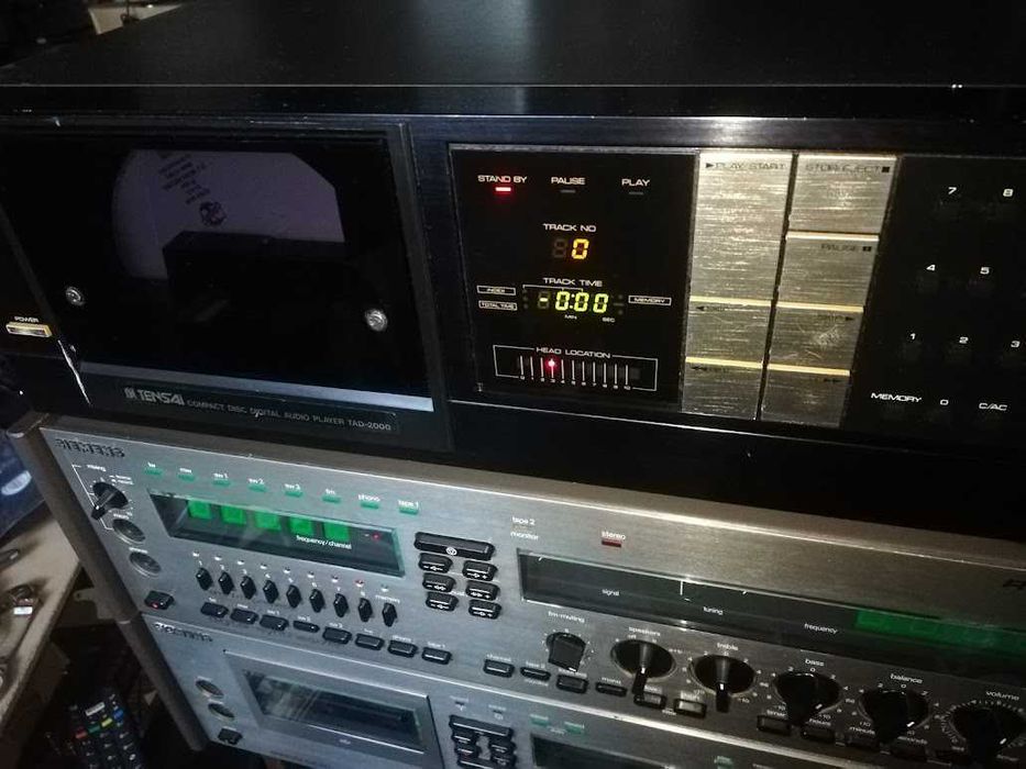 Vand cd muzica,TENSAI TAD2000,muzica,deck,cd player