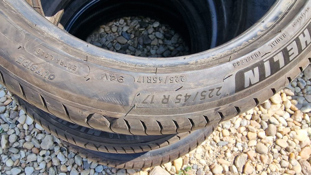Anvelope 225/45R17 marca Michelin, DOT 2024,7 mm
