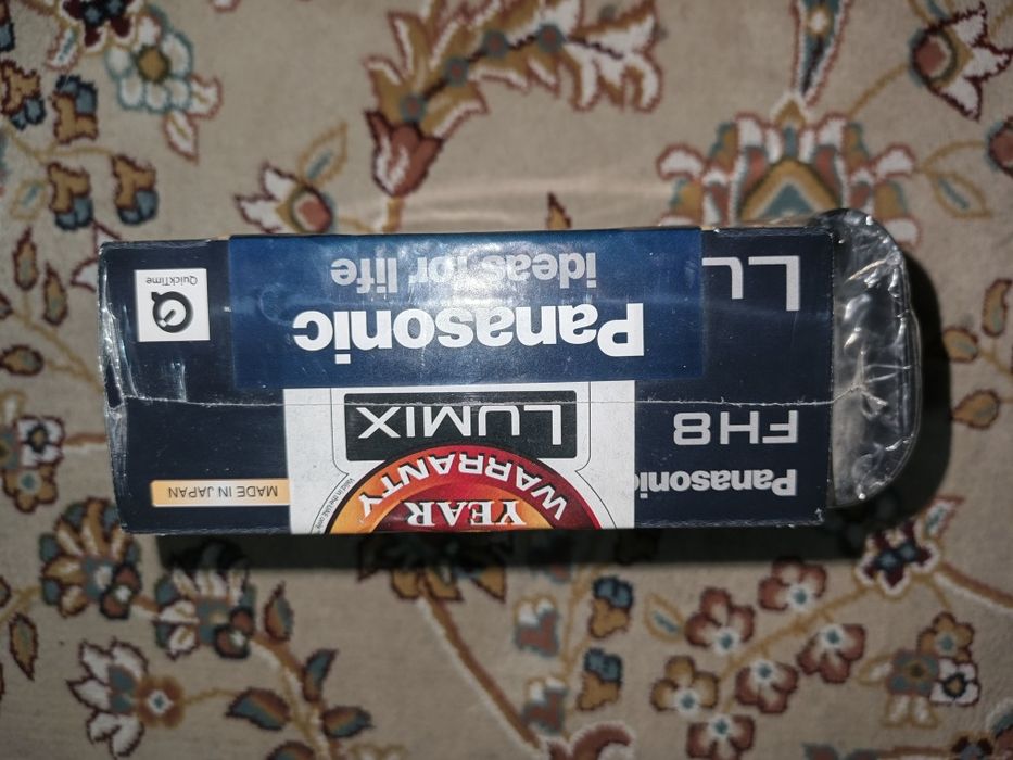 НОВЫЙ Panasonic Lumix FH8 Silver — MADE IN JAPAN (Запечатан) YANGI Pan