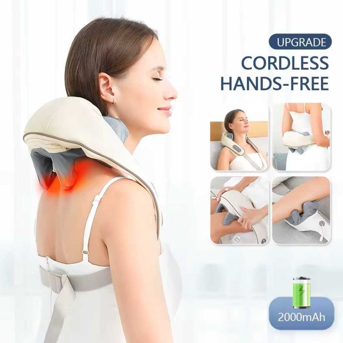 Електрически масажор за врат, гръб и тяло – Вашият персонален терапев