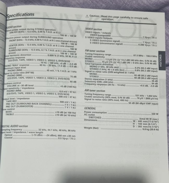 Amplituner Kenwood KRF-V7070D