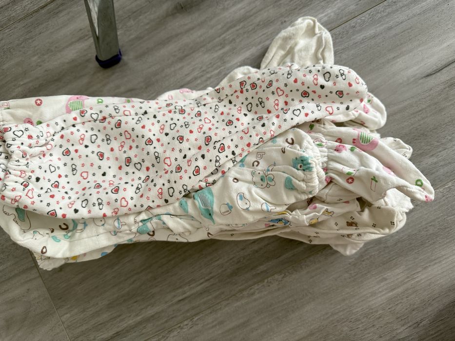 Мешок детских вещей для новорожденных в отличном состоянии