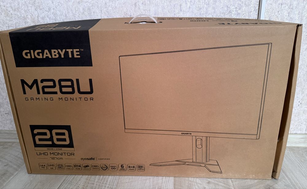 Монитор 28" GIGABYTE M28U-EK (4К/144Hz)