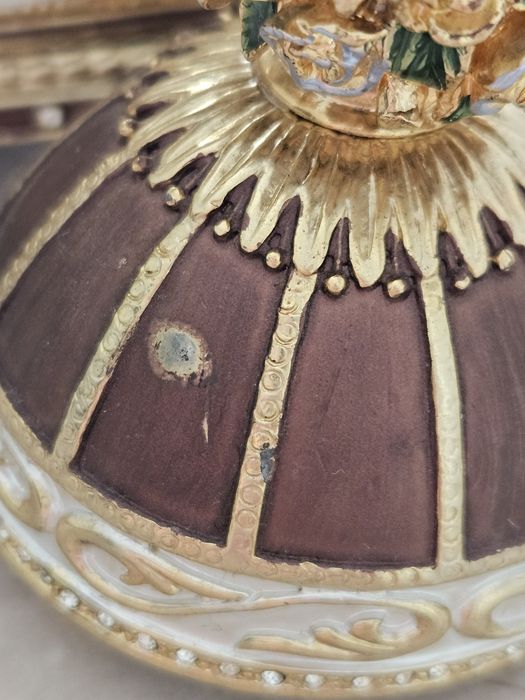 Caseta bijuterii stil Faberge