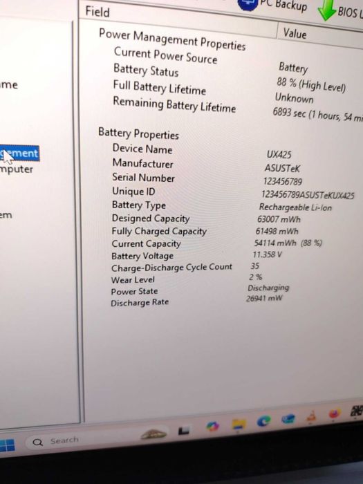 Asus ZenBook 14 Ryzen 7 5800H, 16GB RAM, 1TB SSD, 14" 2.5K, AMD Radeon