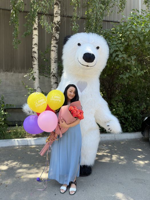 Поздравление Белого мишки