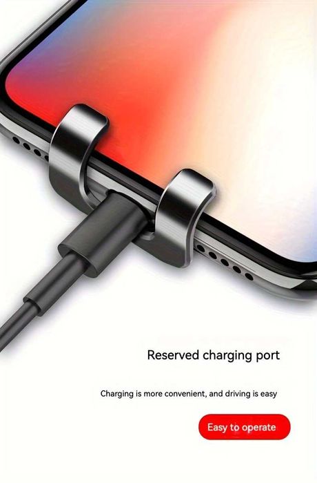 „Универсална поставка за телефон –сгъваема, стабилна– 360° регулиране“