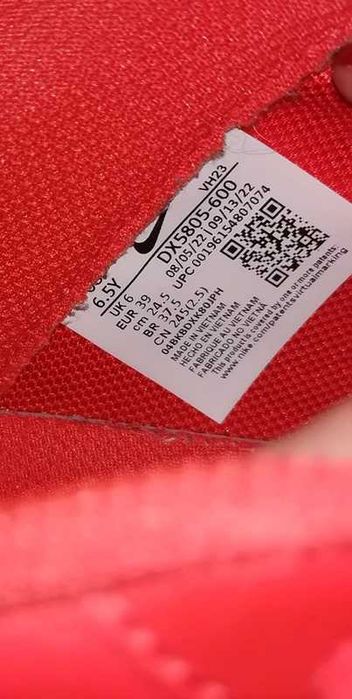 Nike Air Force Low LV8 Picante Red