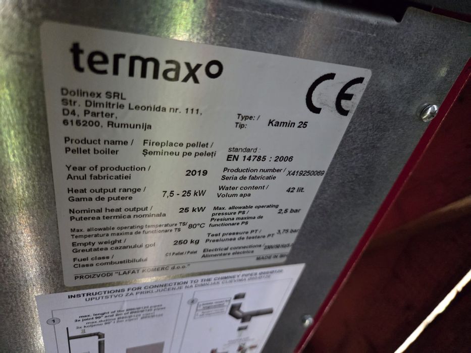 Centrala peleti termax