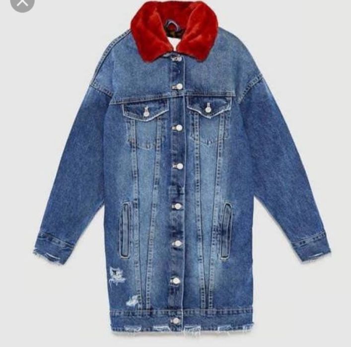 Дънково яке Зара