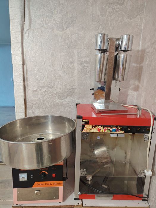 Продам аппараты. Сладкая вата,  попкорн,  коктейль.
