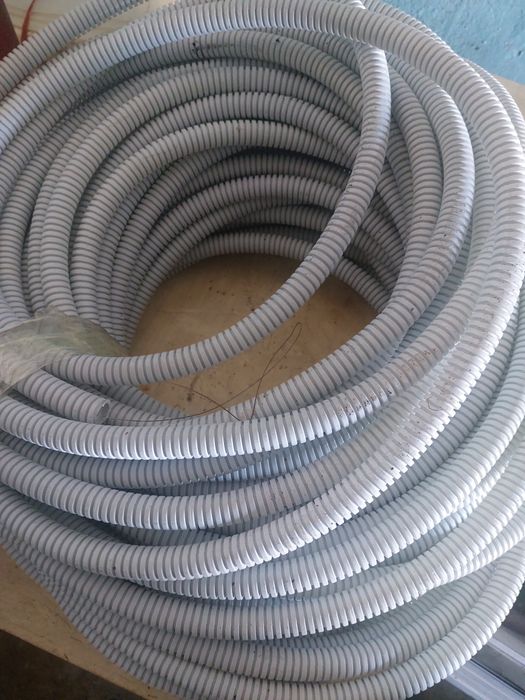 Кабель канал гофрированный