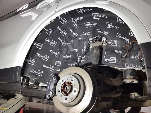 Антикорр и шумка арок