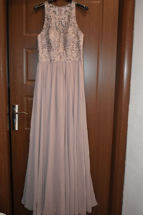 Официална рокля-пепел от рози