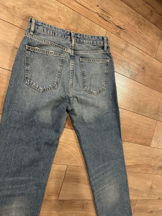 Дънки с пайети MANGO