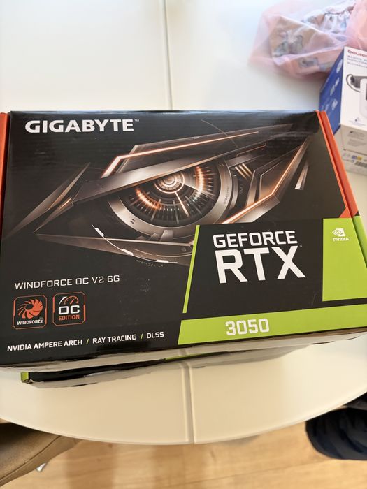 Placa video gddr6 6gb rtx 3050 windforce gigabyte v2
