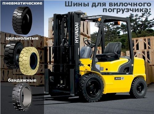 Шины для погрузчика
