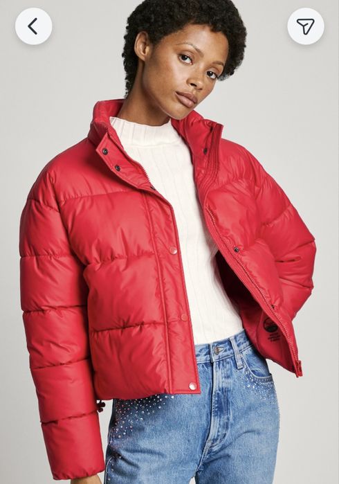 Дамско Кроп яке с вата Pepe Jeans