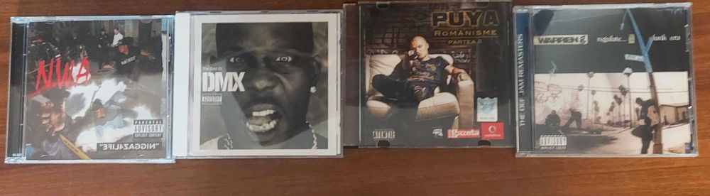 LOT albume cd hip hop/rap/trap/manele romanesti si straine originale
