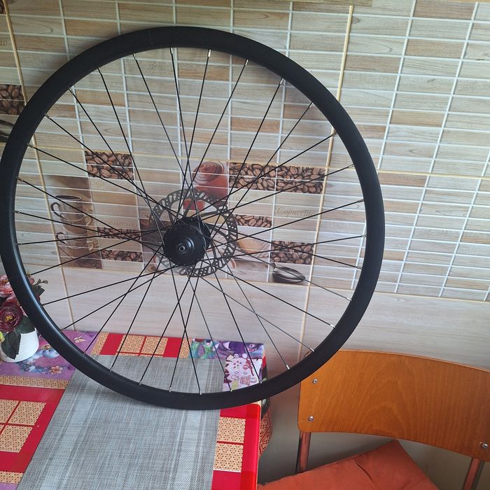 Frâne v-brake Shimano Deore, Roata oata fata Crosser disc, roata 28 si 26 fata dinam in butuc