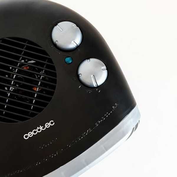 Cecotec ReadyWarm 2000 Max Horizon Black, 2000 W вентилаторна печка