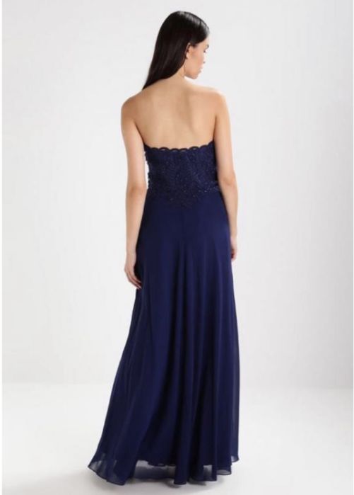 Rochie Lunga Navy,  masura M, impecabila, noua, eticheta