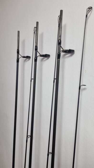 SET 3 Lansete FL LEGEND CARP 3.90 3.75 Lbs + 3 Mulinete AVIATOR DP70
