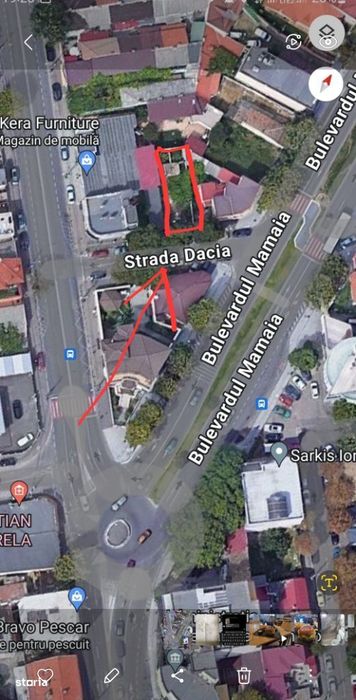 Teren Constanta 174mp Str Dacia langa Bd. MAMAIA