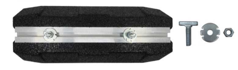 Гумена подова стойка - антивибрационна 160х95-600 мм за климатици