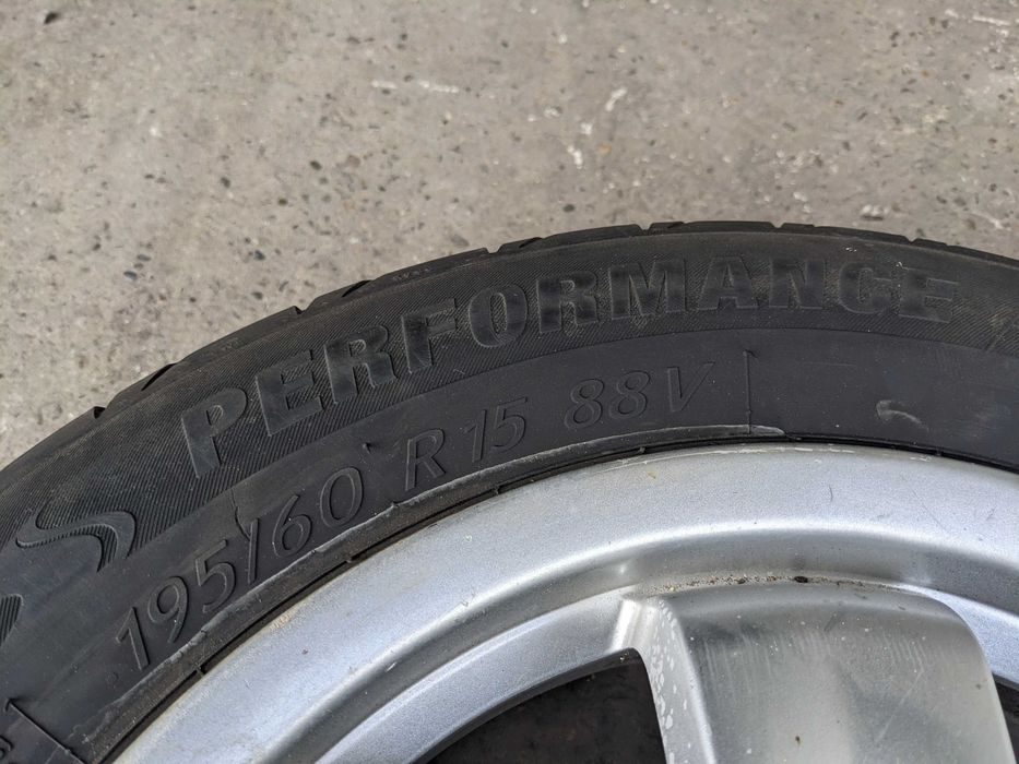 4 Cauciucuri R15 Vara 195 60 Tigar DOT2018 High Performance