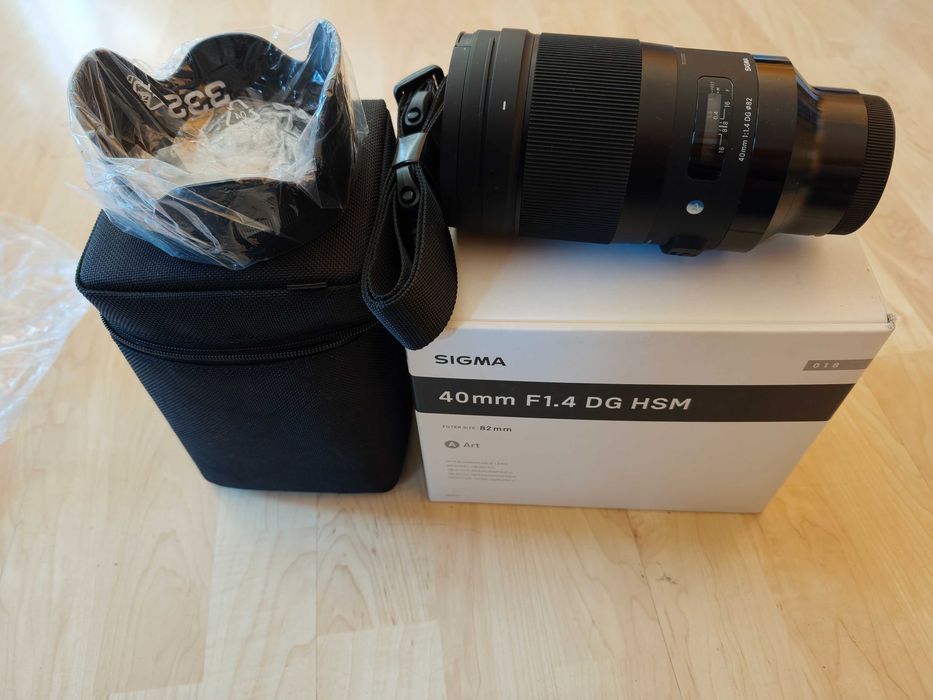 обектив Sigma 40mm f/1.4 DG HSM Art за Sony E