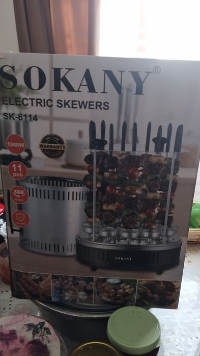 Электрошашлычница