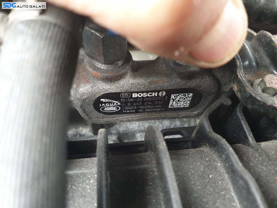 Injector Injectoare Land Rover Range Rover Evoque L538 2.0 D 132KW 180CP 2015 - 2019 Cod 0445110654 G4D3-9K546-AA [Q3655]