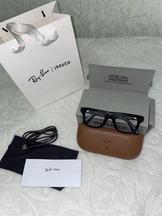 Очки Ray-Ban meta хамелион квадратные фотохромные