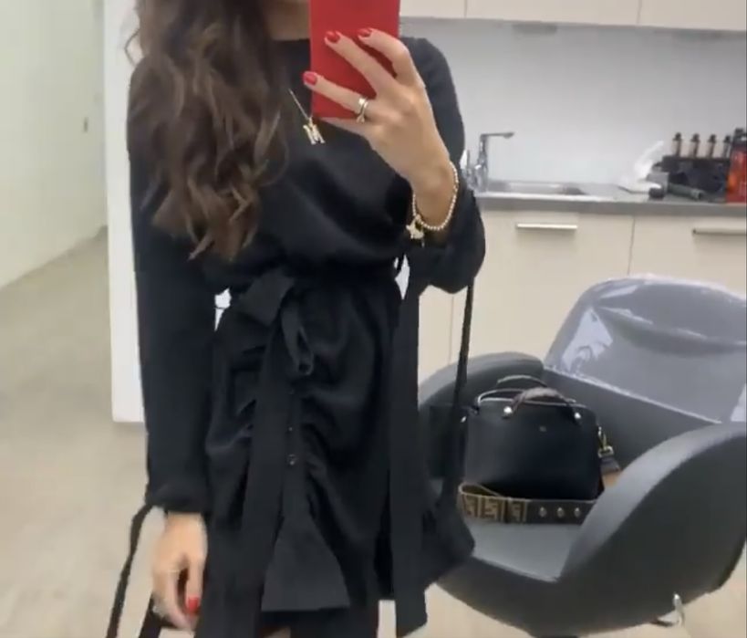 Платья черная 46-48р