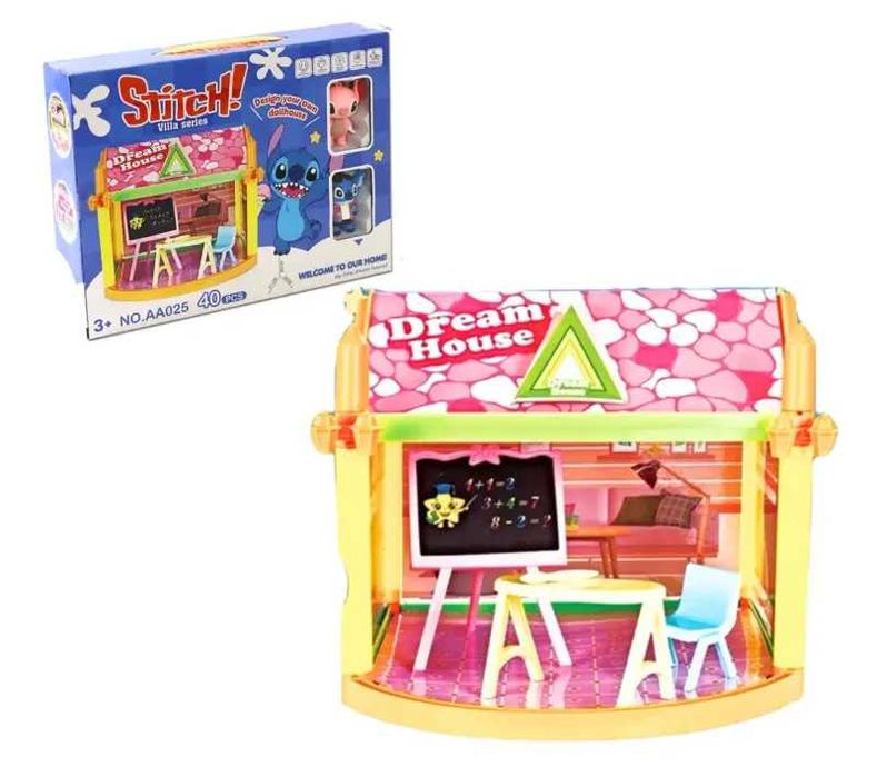Къща на Стич и Лило с фигурки, Вила Stitch and Lilo 40 части