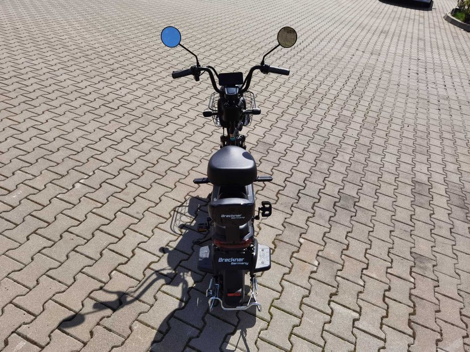 Scuter electric Breckner G60 rosu negru nou fara permis Agramix