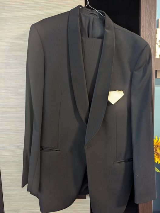 Smoking/Costum mire, mărimea 54, 100% lână