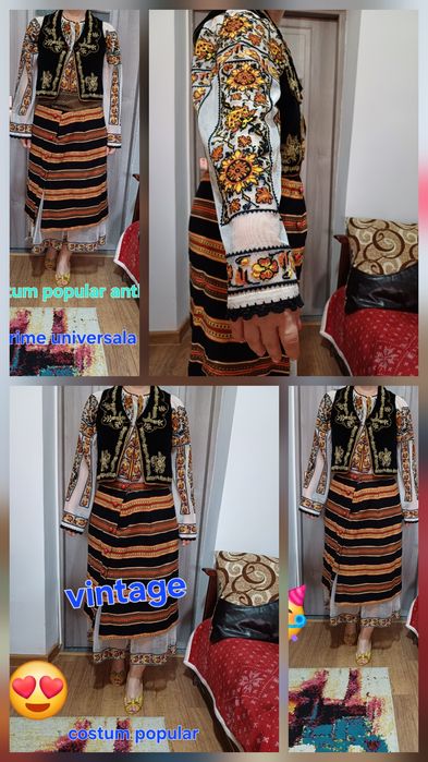 Costum popular vintage