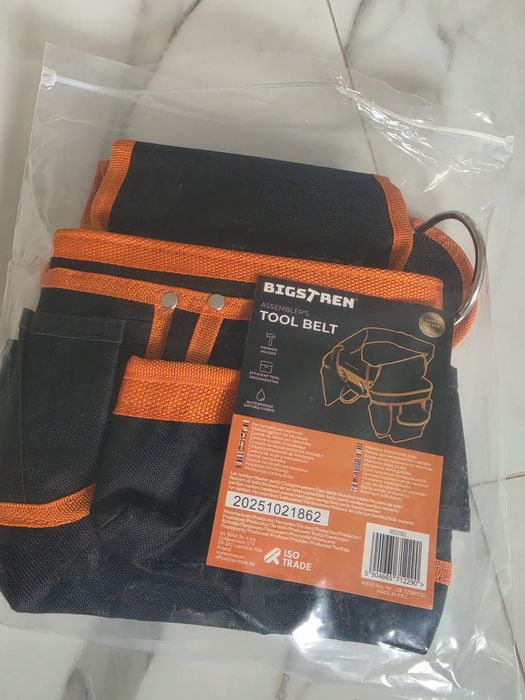 Centura multifunctionala pentru scule, 22 de buzunare+2 bucle+1 suport pentru ciocan